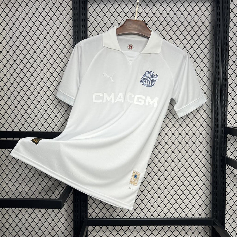 OLYMPIQUE DE MARSEILLE CELEBRATIVE EDITION 125th YEAR WHITE 24/25 MAN